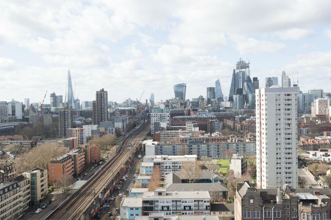 Modern 1 Bedroom Apartment In E1 With Great Views London Kültér fotó